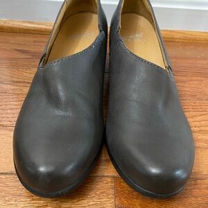 Dansko Charcoal Leather Loafers